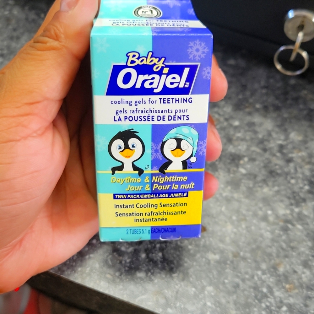 Orajel Cooling gel for teething